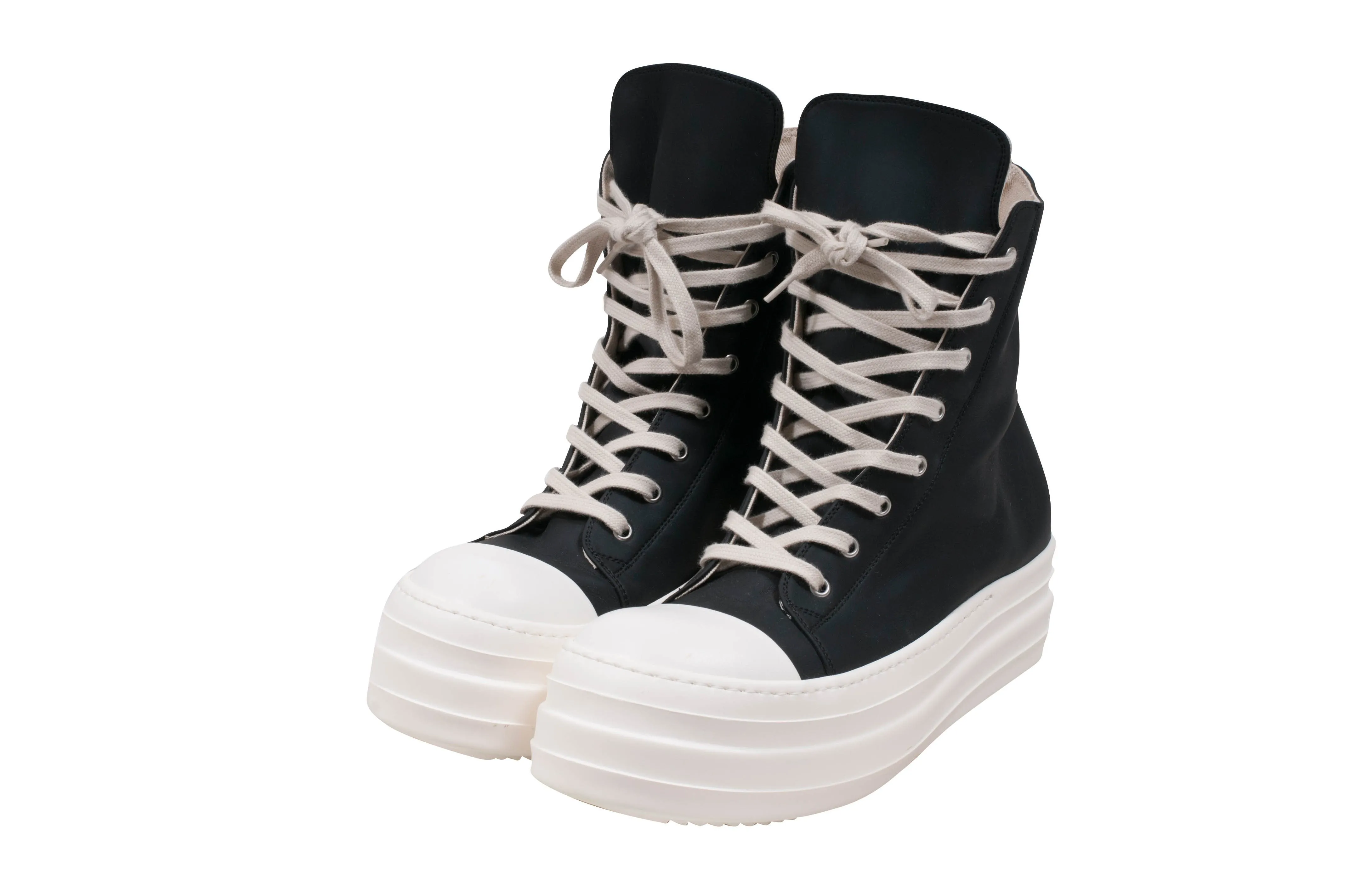 Double Bumper High Top Ramones Sneakers