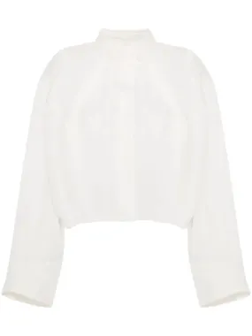 Double Faced Silk Cotton Shirt