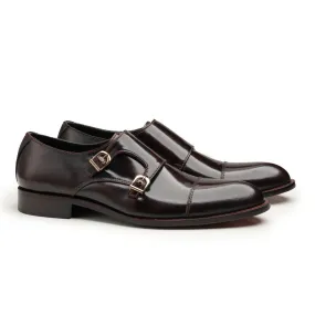 Double Monk Straps - 0125-RB Brown