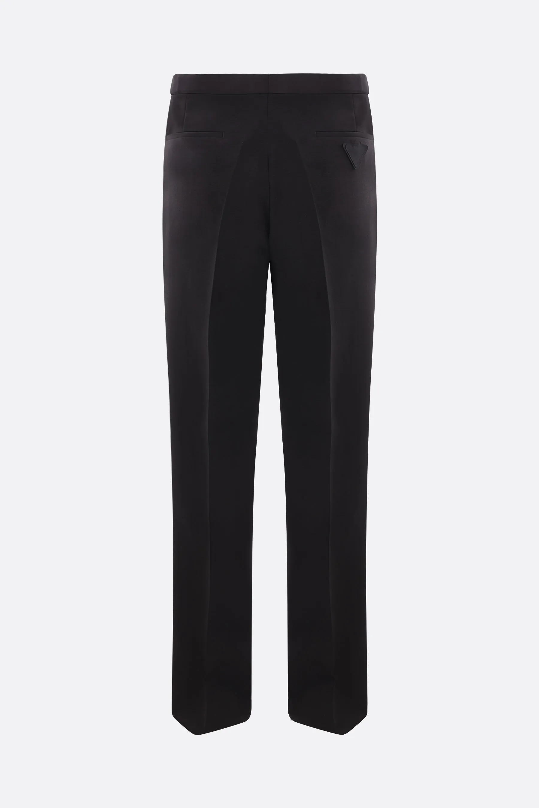 Double Pleated Mohair Wool Trousers