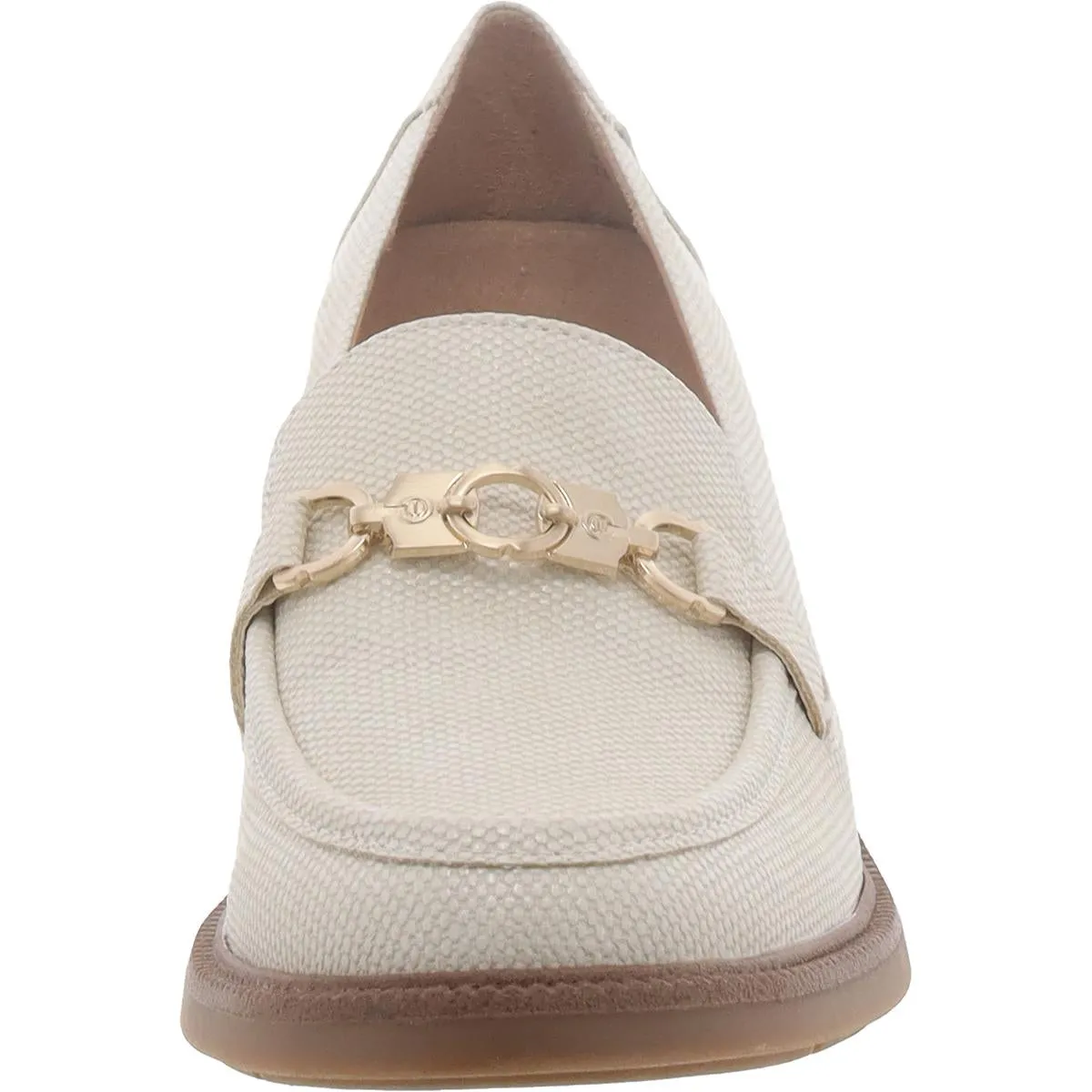 Dr. Scholl's Shoes Womens Rate Up Bit Faux Leather Slip-On Loafers