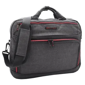 DR492 Cross Body Organiser Bag Laptop Carry Case Black