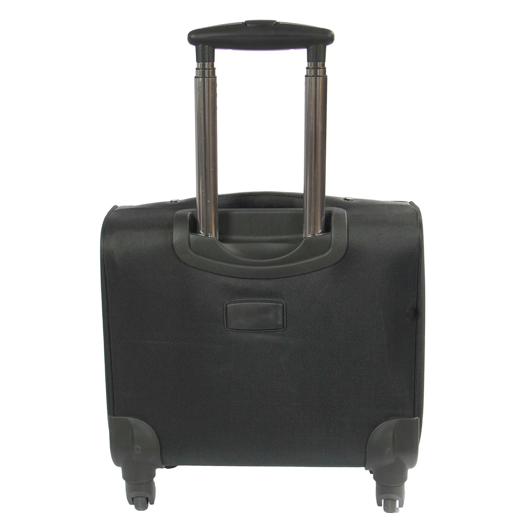 DR642 Four Wheels Cabin Size Travel Pilot Case Black