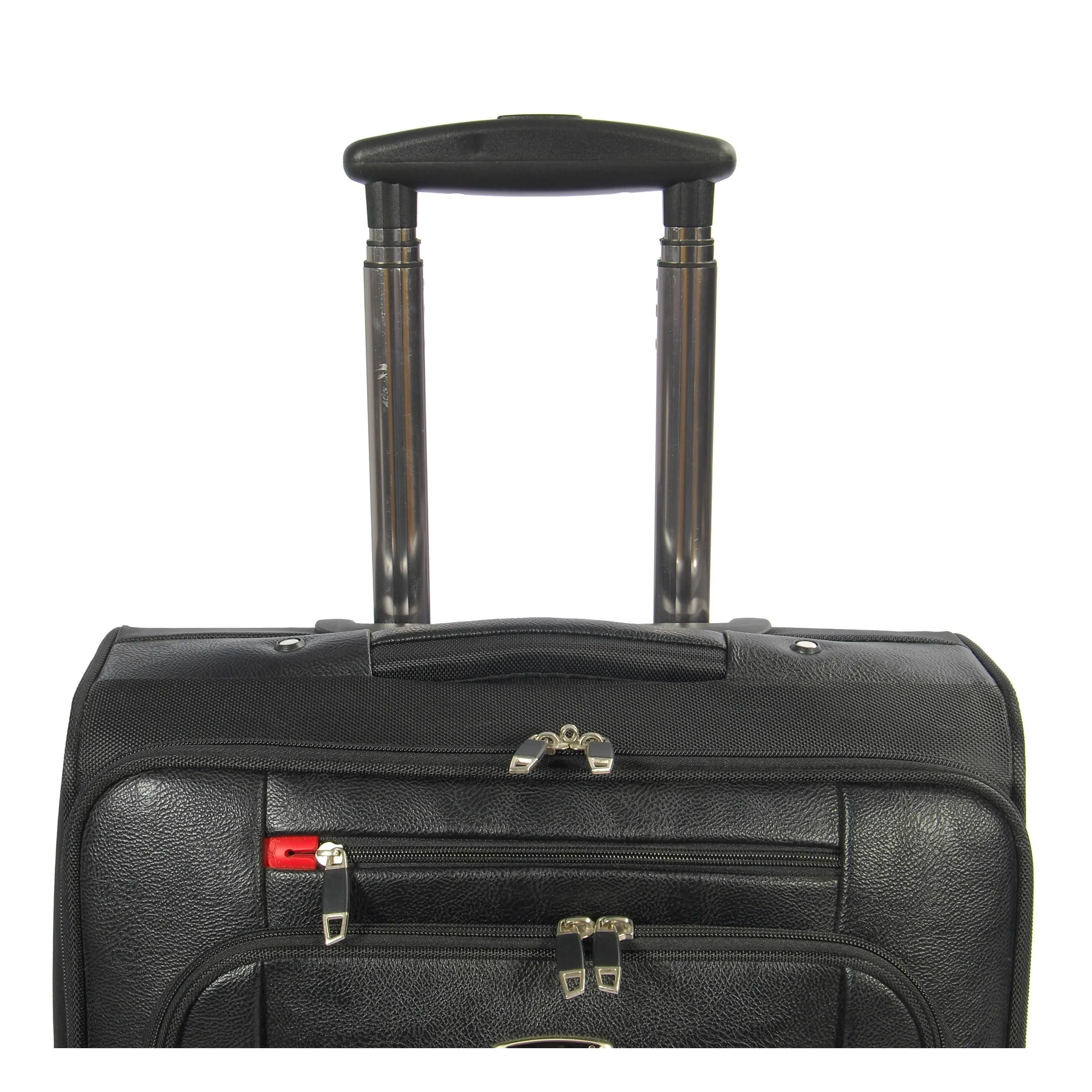 DR642 Four Wheels Cabin Size Travel Pilot Case Black