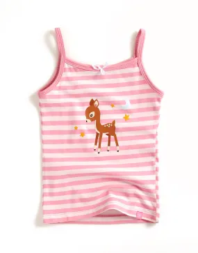 Dream Deer Stripe Tank Top