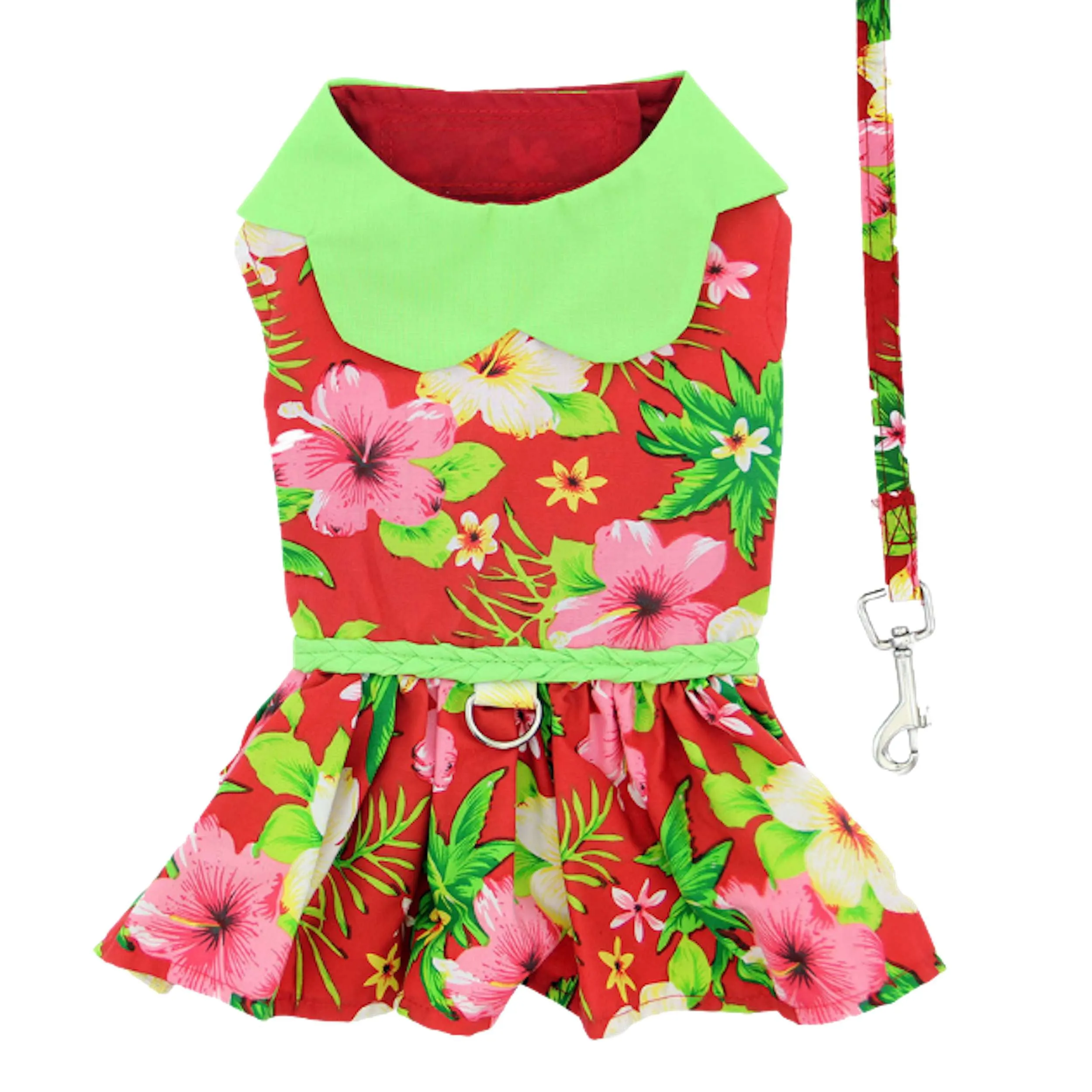 Dress | Red Hawaiian Hibiscus