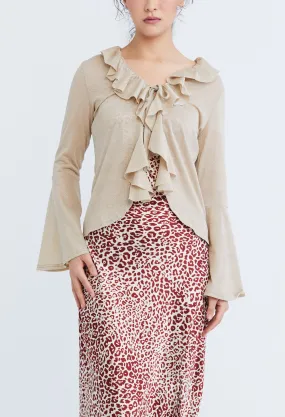 Ruffled Cardigans