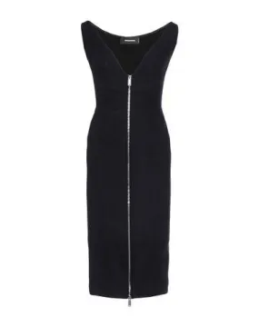 Dsquared2 Women Knee-length dress Dark blue XS INT