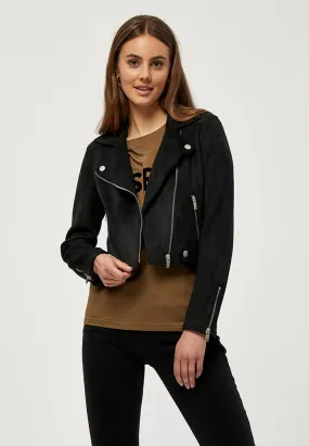 DSTabarak Biker Jacket - JET BLACK