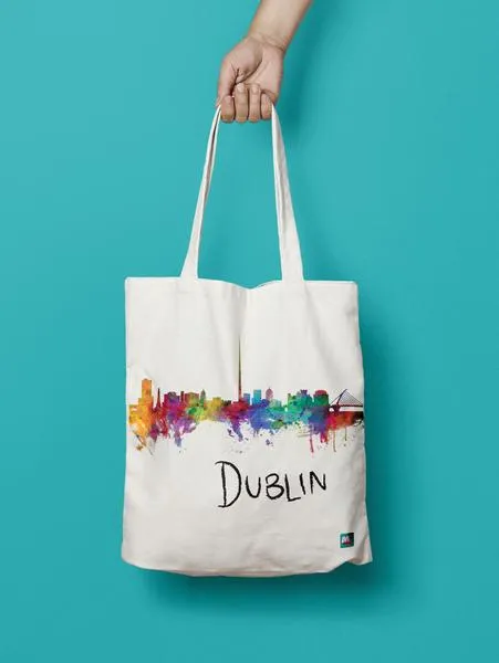 Dublin Skyline Tote Bag