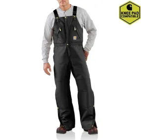 Duck Zip-to-Waist Biberall/ Quilt-Lined