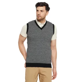 Duke Stardust Men Sleeveless V Neck Reversible Sweater (SDS2175)
