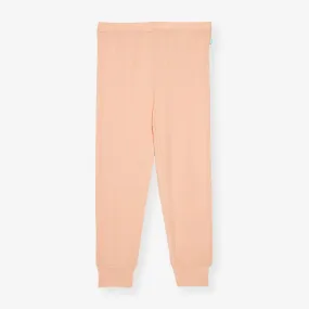Dusty Blush Pointelle Leggings