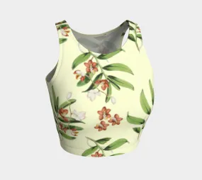 Earth Tone Floral Crop Top