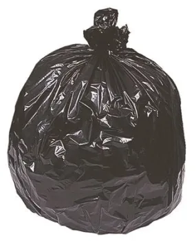 Earthsense Can Liner Trash Bags Large Low-density 32x40 33 Gallon .9mil Black 80 Per Case