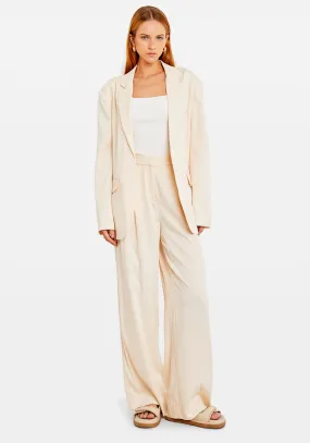 EASE RELAXED BLAZER CREAM