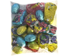 Easter Foil Chocolates Flat Bags