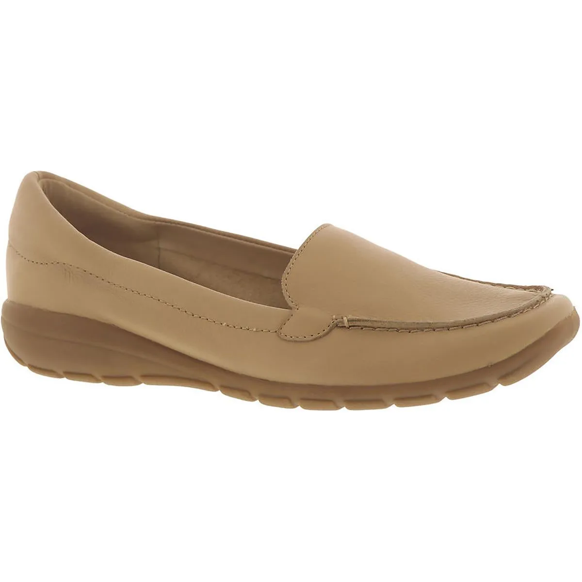 Easy Spirit Womens Abide 8 Leather Slip On Loafers