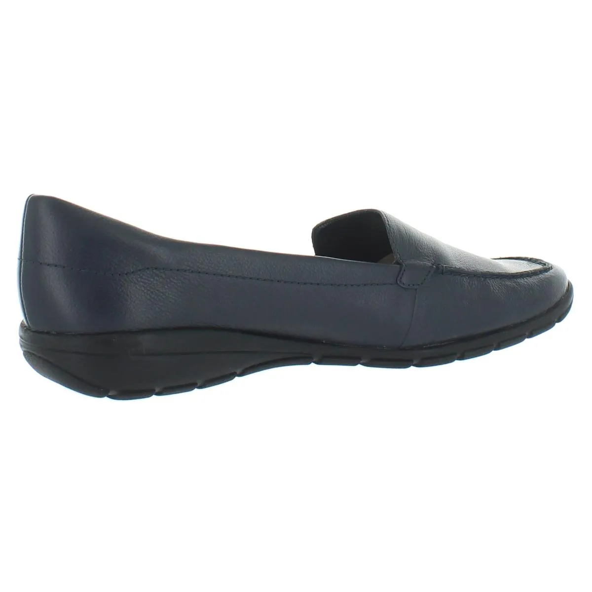 Easy Spirit Womens Abide 8 Leather Slip On Loafers