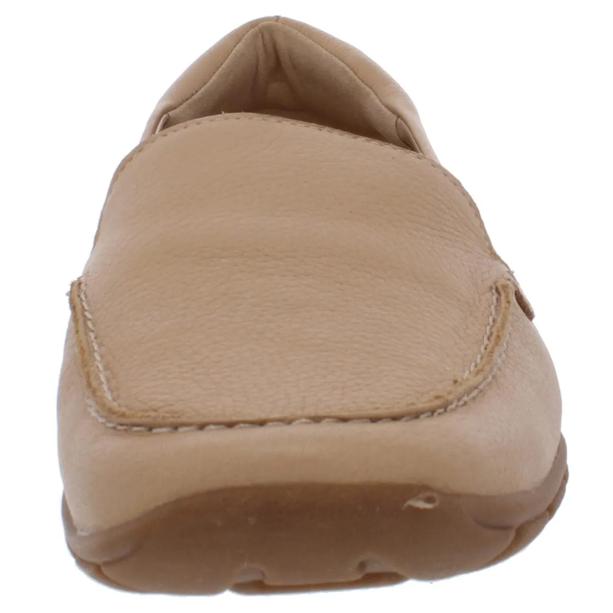 Easy Spirit Womens Abide 8 Leather Slip On Loafers