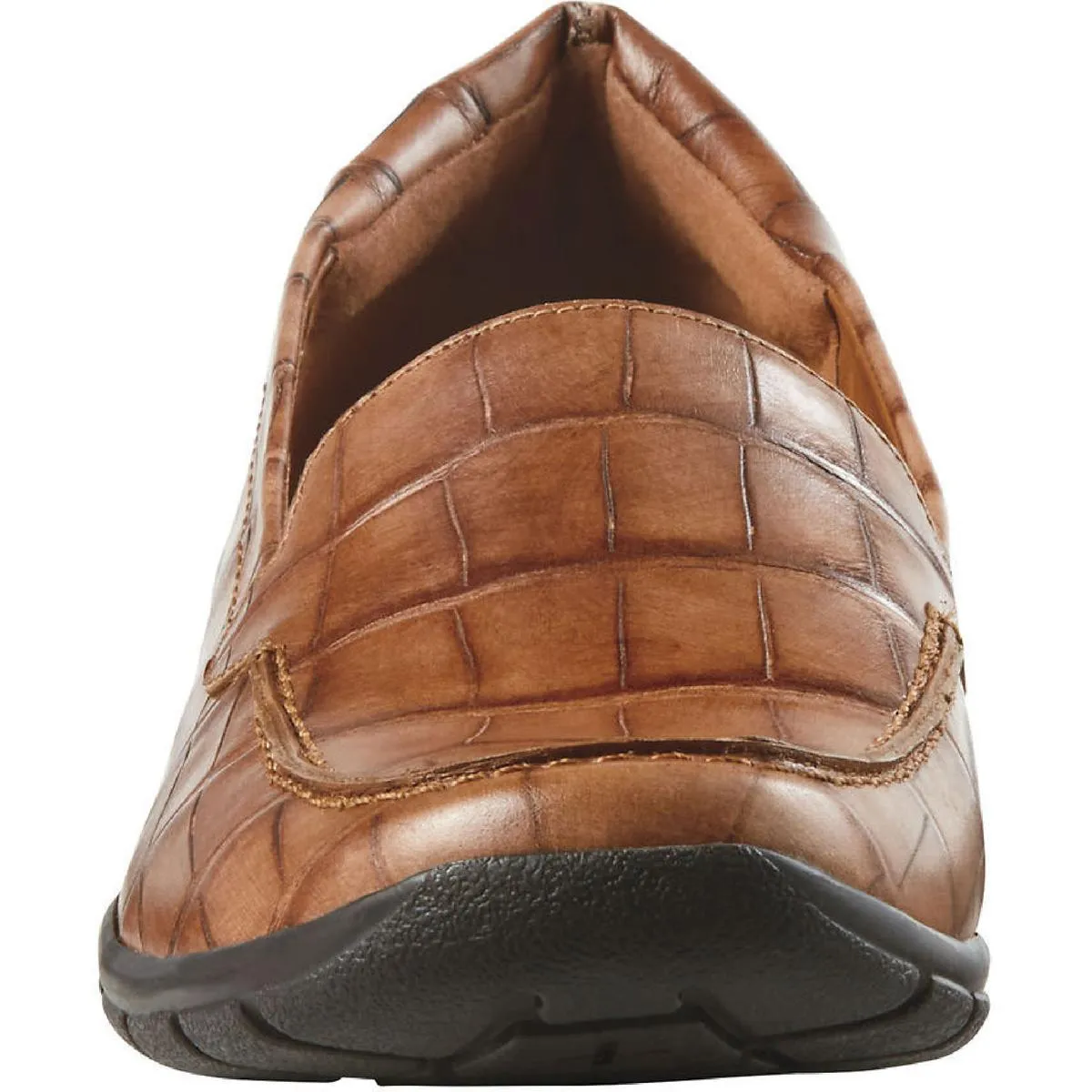 Easy Spirit Womens Abide 8 Leather Slip On Loafers