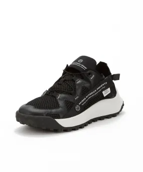 Easy Strap Track Sneakers - Black/White