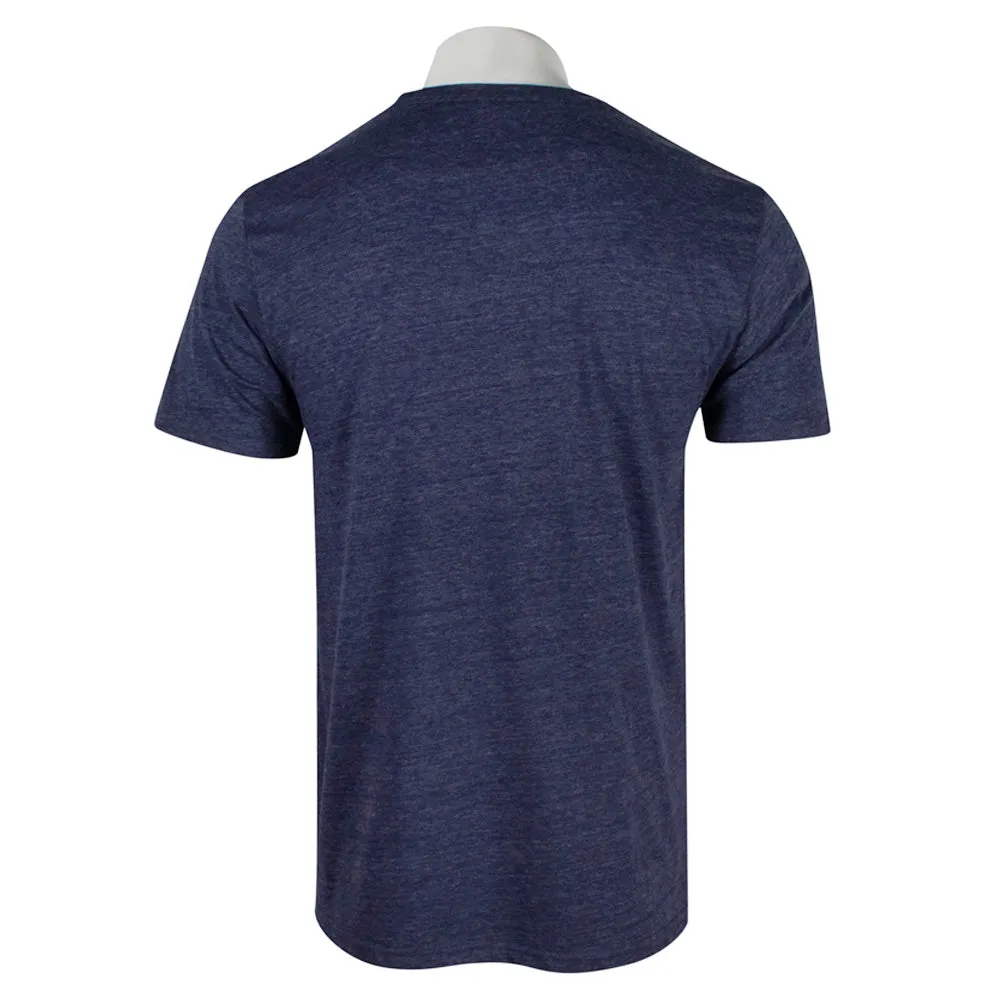 Eat Sleep Fish Navy Tri Blend Tee