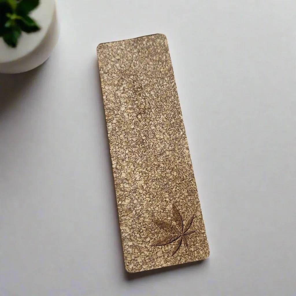 Eco-Friendly Hemp Rectangular Bookmark