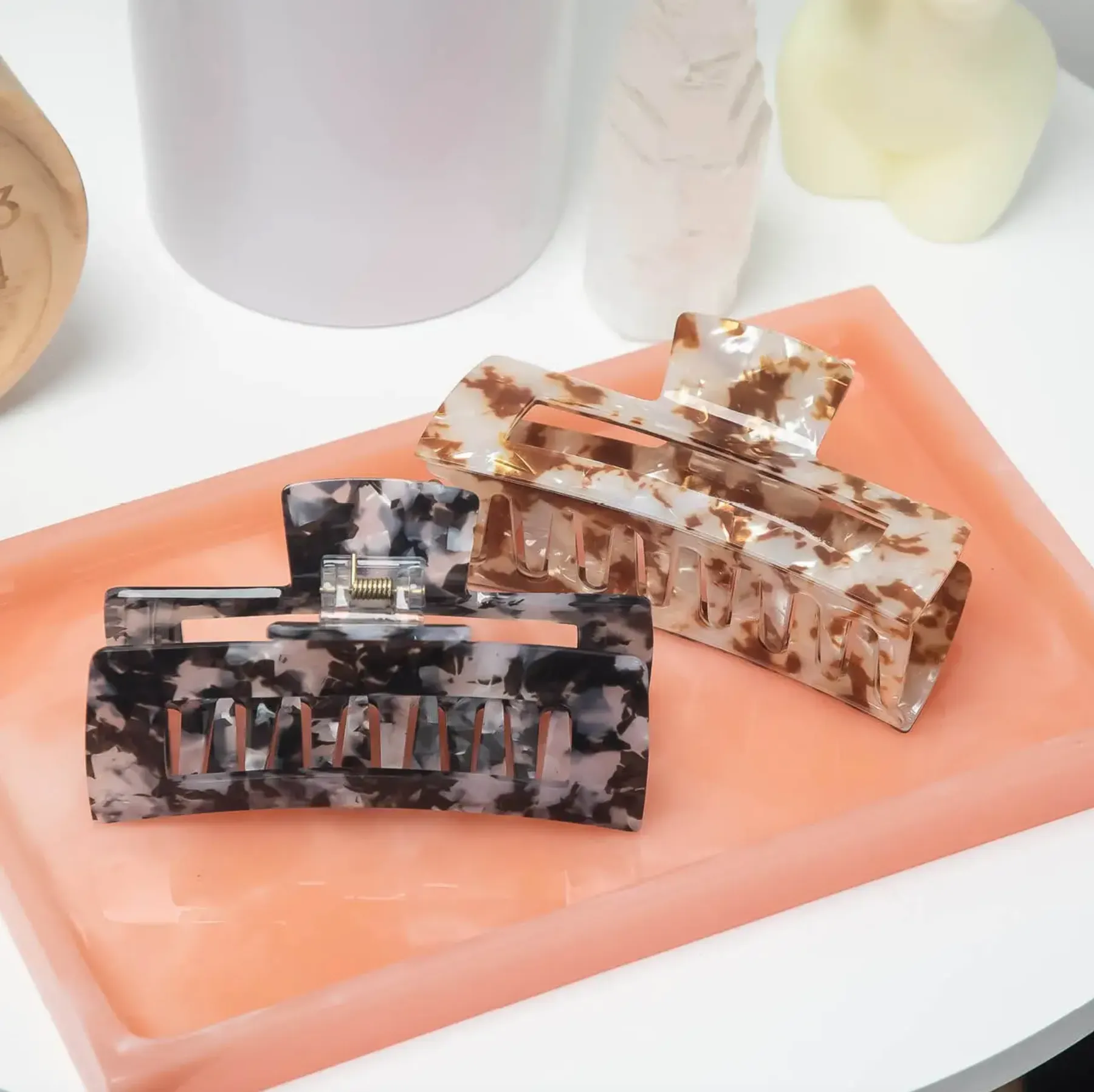 Eco-Friendly Jumbo Open-Shape Claw Clip