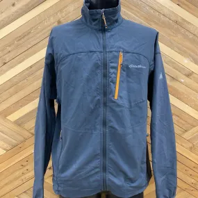 Eddie Bauer - Men's First Ascent Full-Zip Windbreaker - MSRP $149: Grey-men-LG