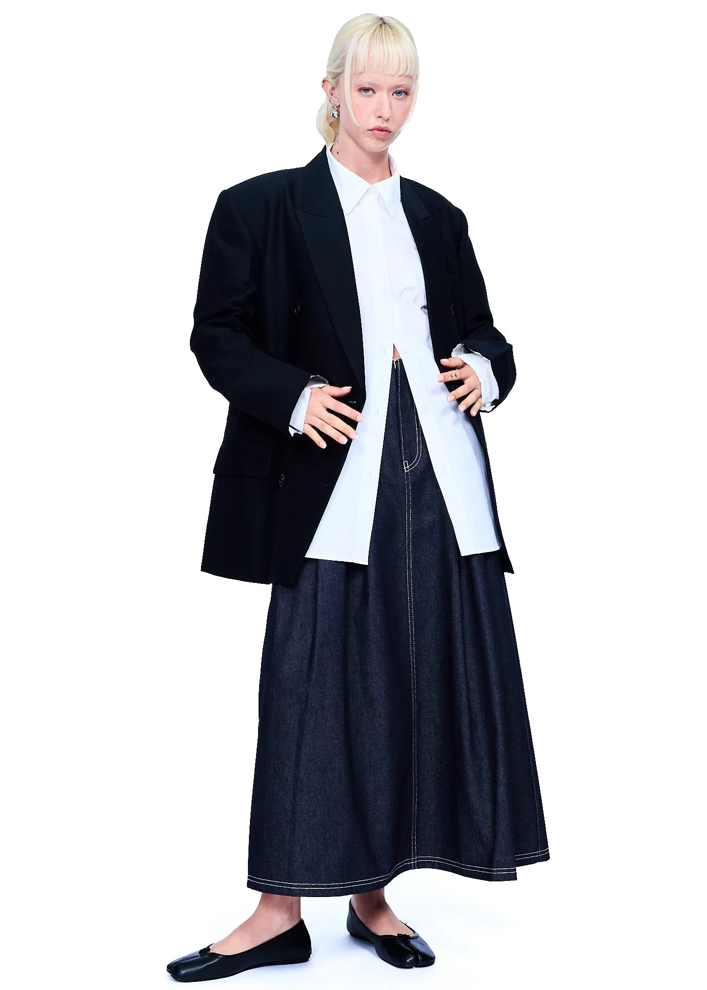 EENK Yenny Oversized Double-Breasted Jacket