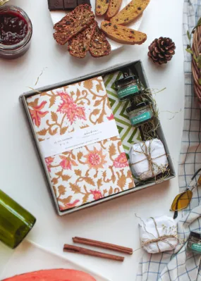 Ekatra Sustainable Wellness Hamper - Pink Floral