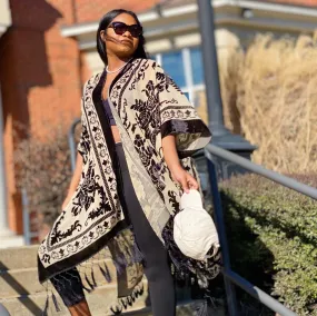 Fringed Kimonos