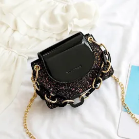 Elegant Female Mini Sequin Tote bag