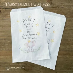 Elephant Baby Shower Bags