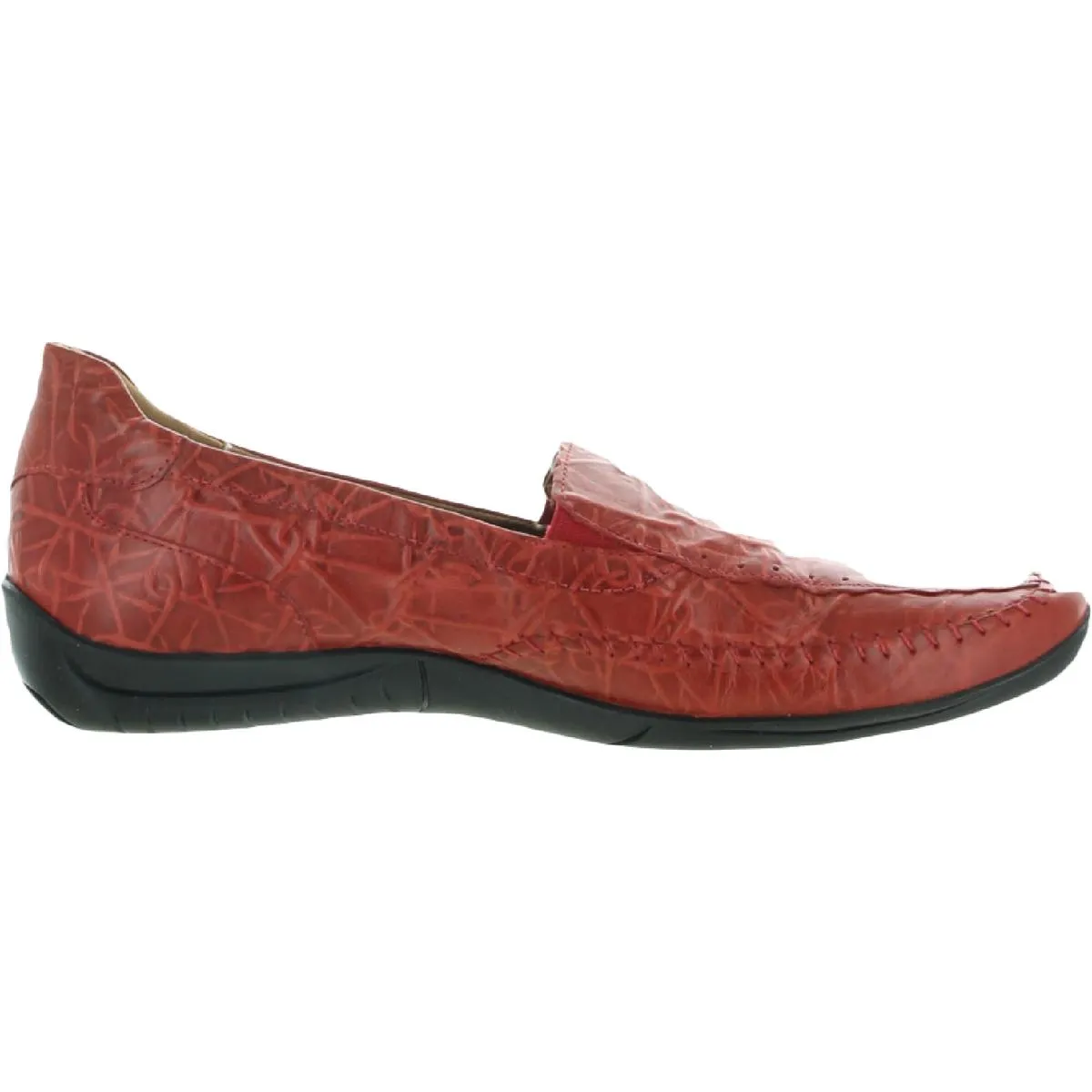 Elites by Walking Cradles Womens Tyler Leather Comfort Insole Loafers