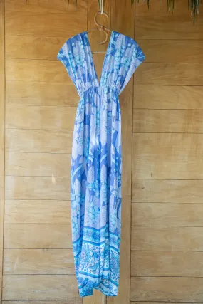 Elizabeth Jumpsuit in Premium Blue Hawaiian