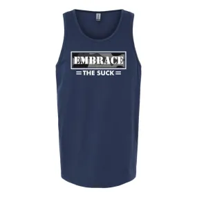 Embrace The Suck (Black Camo) Tank Top