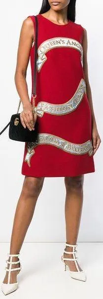 Embroidered Shift Dress - *Limited Stock*