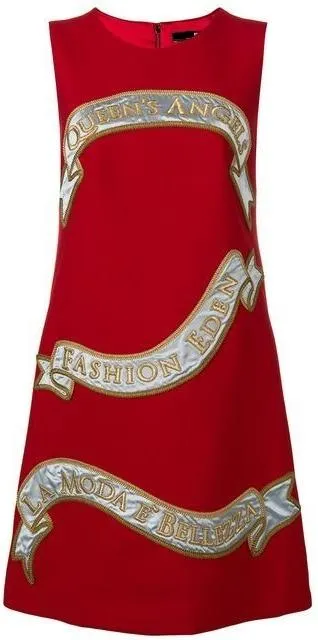 Embroidered Shift Dress - *Limited Stock*