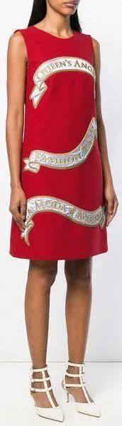 Embroidered Shift Dress - *Limited Stock*