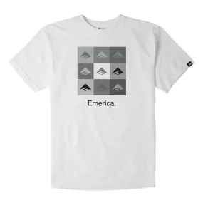 Emerica Square Tone Tee - White