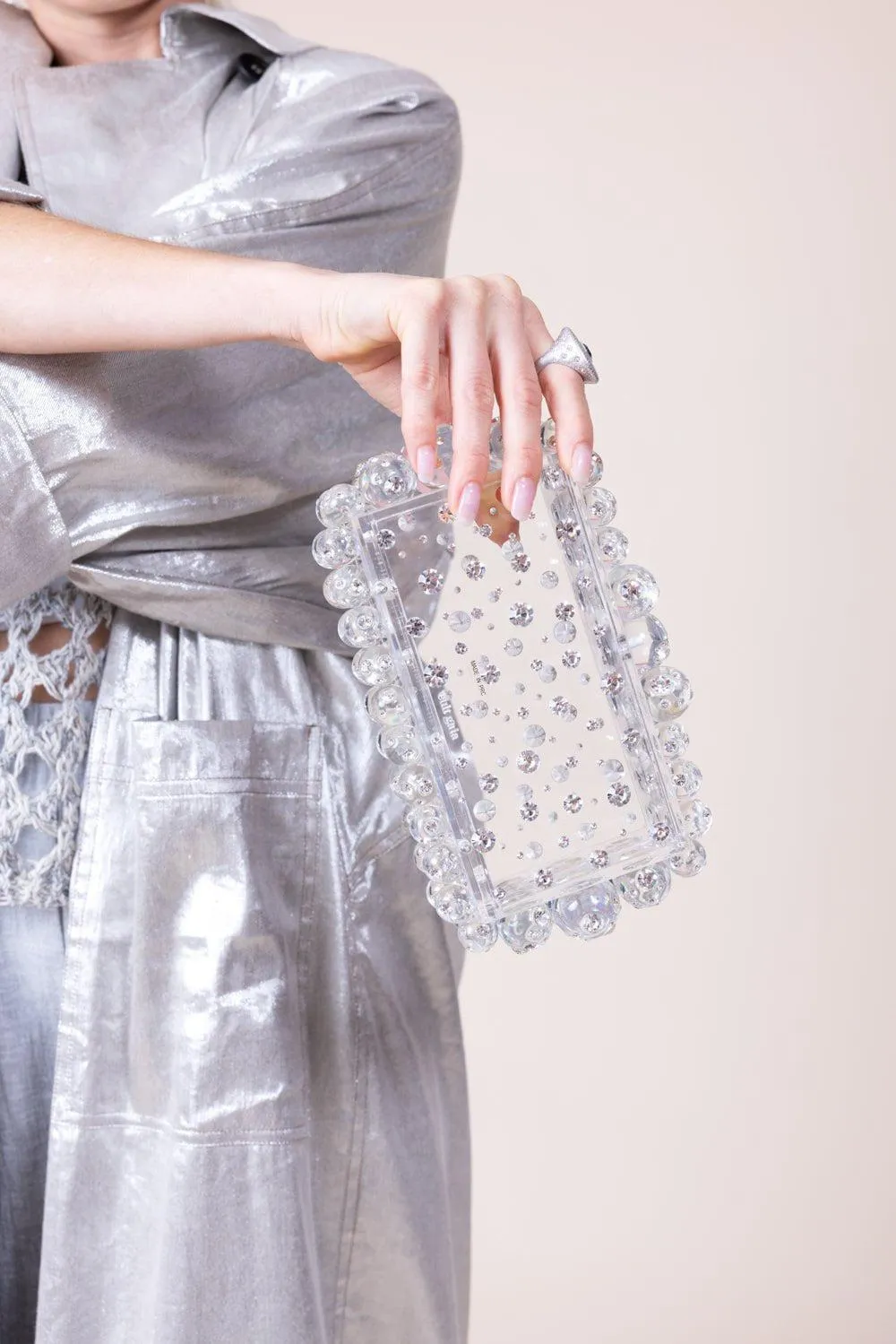 EOS Clutch - Clear Crystal