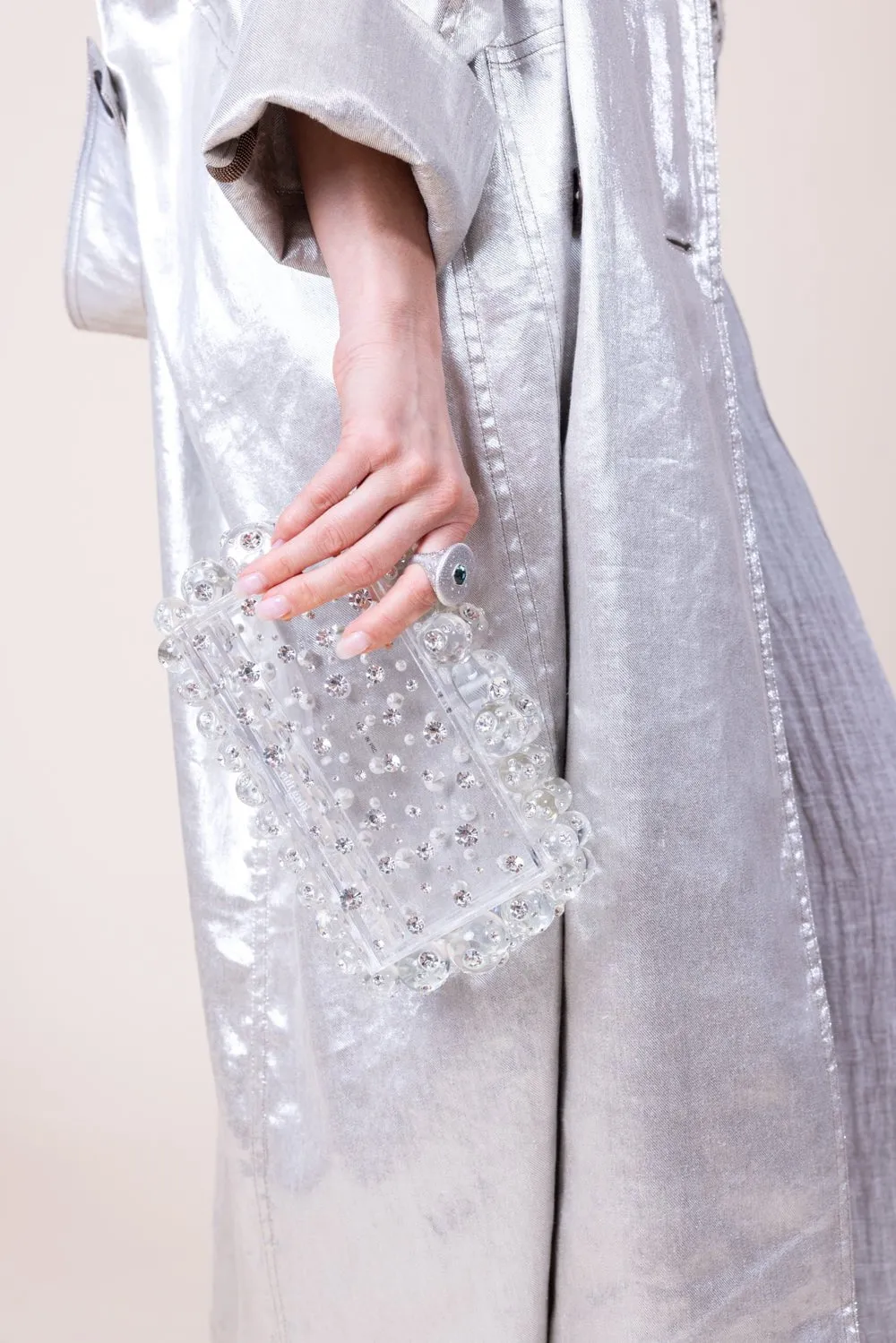 EOS Clutch - Clear Crystal