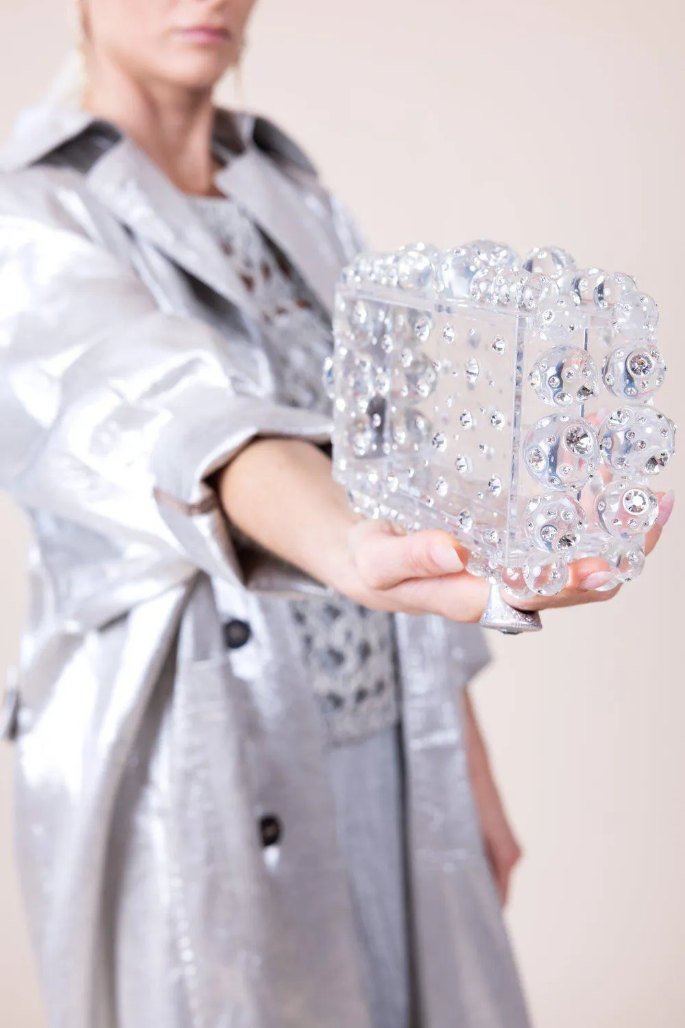 EOS Clutch - Clear Crystal