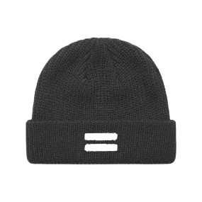 Equals Woven Beanie Black
