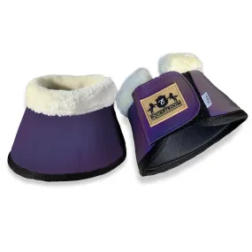 Equestroom Dark Orchid Bell Boots