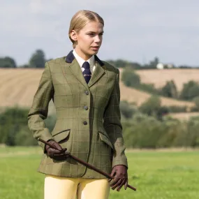 Equetech Ladies Launton Deluxe Tweed Riding Jacket