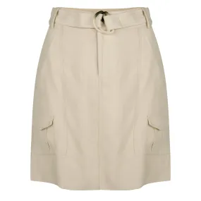 Esqualo - Belted Mini Skirt