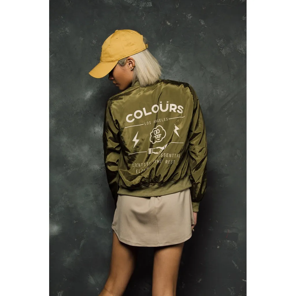 Essential Bomber Jacket (Olive)